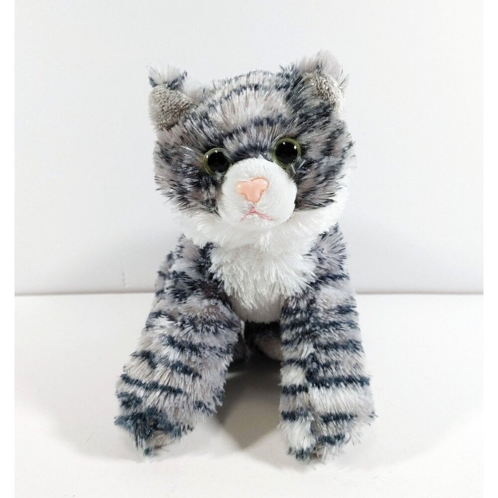 Aurora Mini Flopsie Lily the Cat 6.5 Inch Stuffed Animal Plush